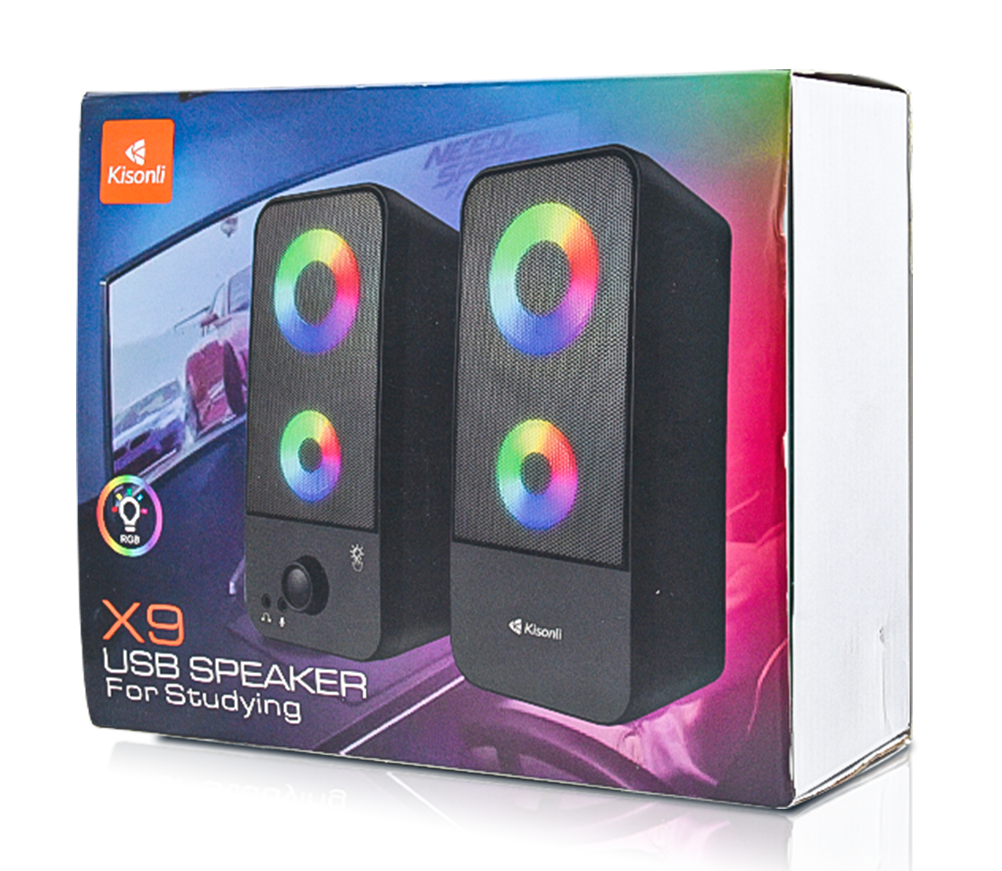 USB SPEAKER 2.0 KISONLI X9