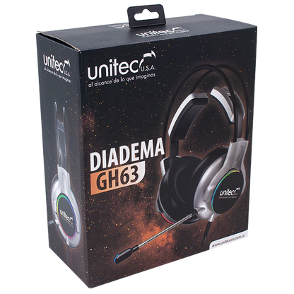 HF GAMING WIRED UNITEC GH63