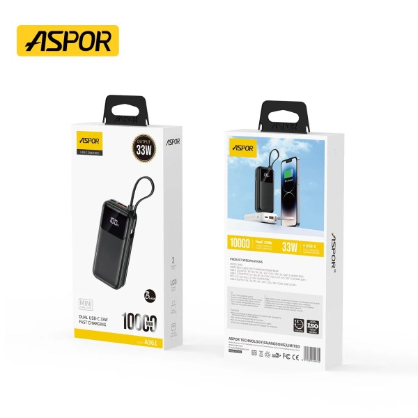 PB ASPOR 10000MAH A361